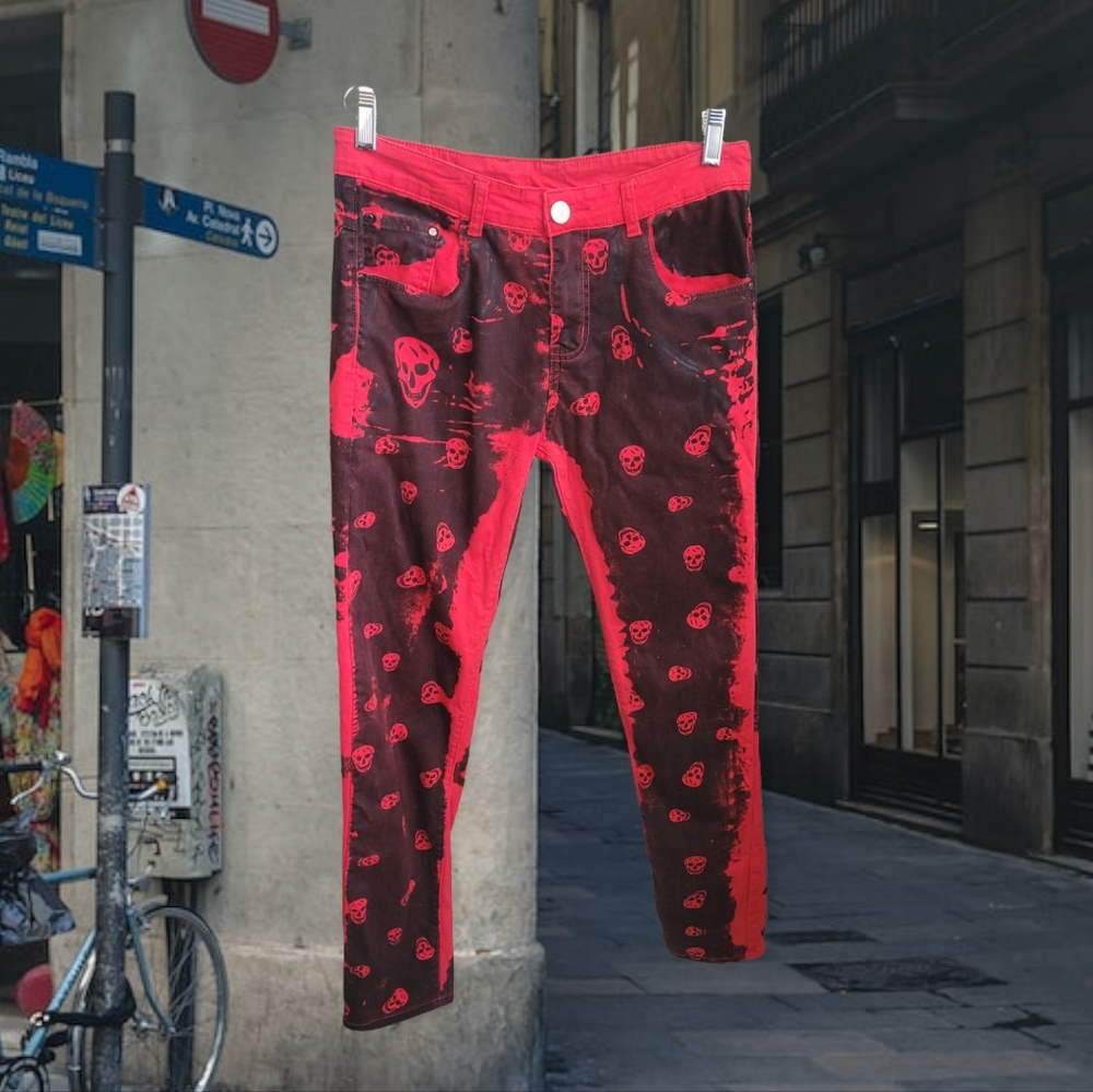 Twee Skull Punk Jeans